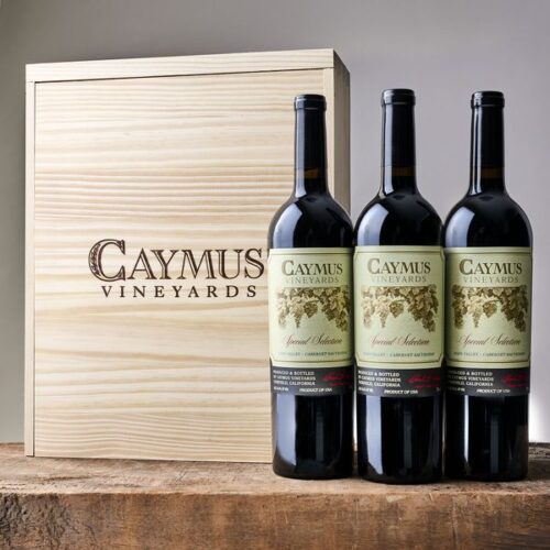 Caymus Vineyards Cabernet Sauvignon Napa Valley 2018 Woodbox