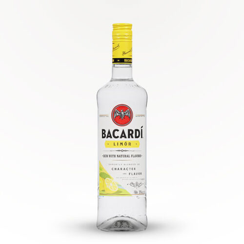 Bacardi citrus flavored rum limon