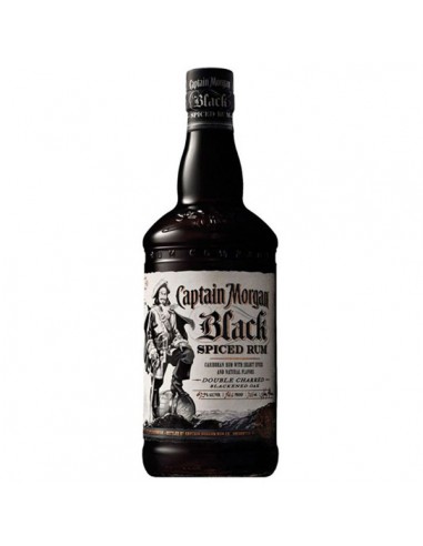 Captain morgan spiced rum black cask