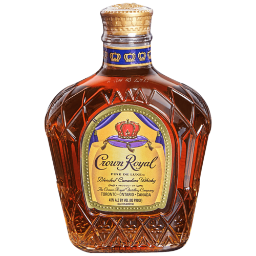 Crown Royal canadian whiskey fine deluxe