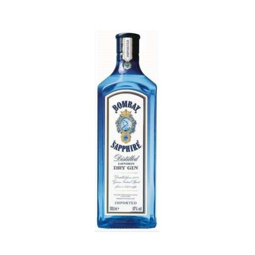 BOMBAY LONDON DRY GIN SAPPHIRE 750 ML