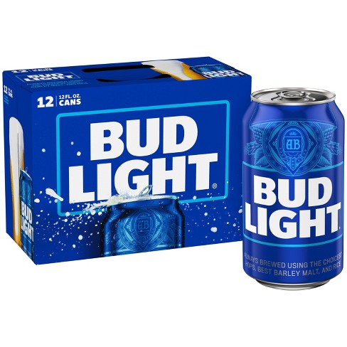 Bud Light Lager Cans (12oz x 12ct)