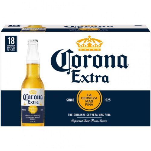 Corona Extra Bottles (12 oz x 18 ct)