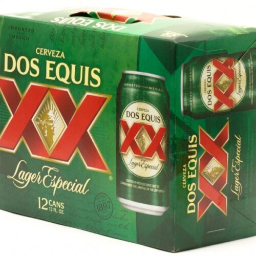 Dos Equis Lager Can (12 oz x 12 ct)