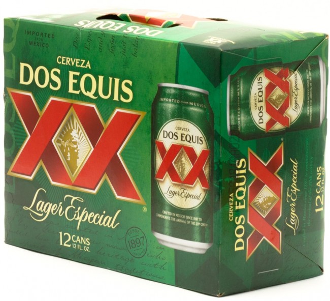 Dos Equis Lager Can (12 oz x 12 ct)