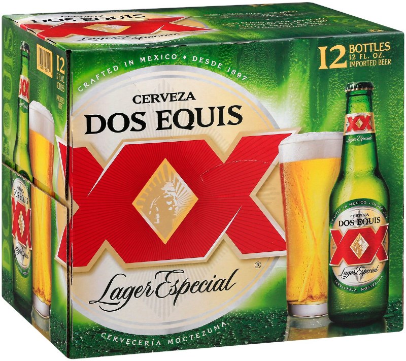 Dos Equis Lager Especial Bottles (12 oz x 12 ct)
