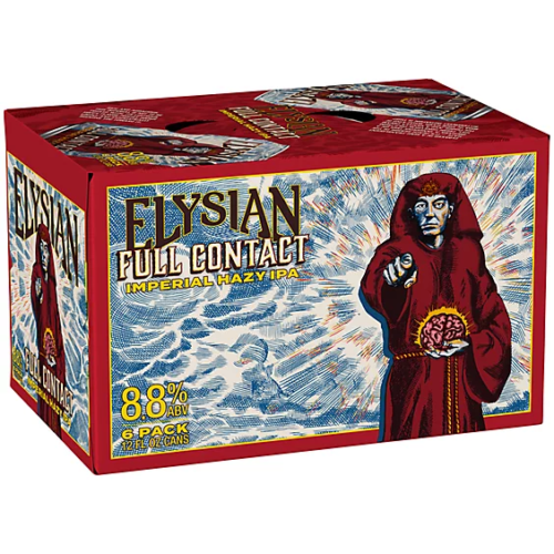 Elysian Brewing Full Contact Imperial Hazy IPA Cans (12 oz x 6ct)