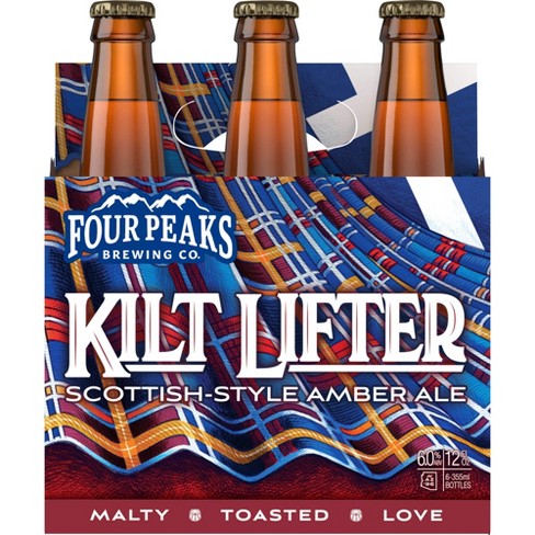 Four Peaks Brewing Company Kilt Lifter Scottish Style Amber Ale Bottles (12 oz x 6 ct)