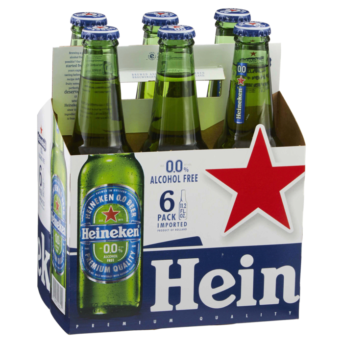 Heineken Alcohol Free Malt Lager (11.2 oz x 6 ct)