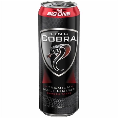 King Cobra Premium Malt Liquor Can (25 oz)