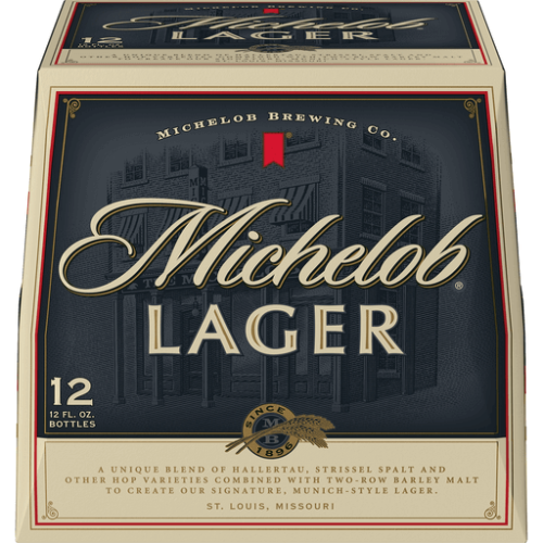 Michelob Lager Bottles (12 oz x 12 ct)