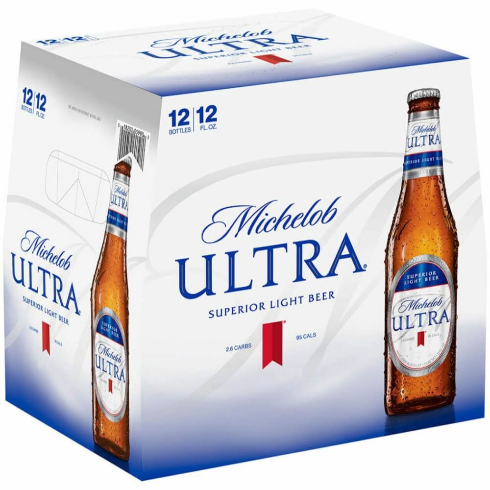 Michelob Ultra Light Lager (12 oz x 12 ct)