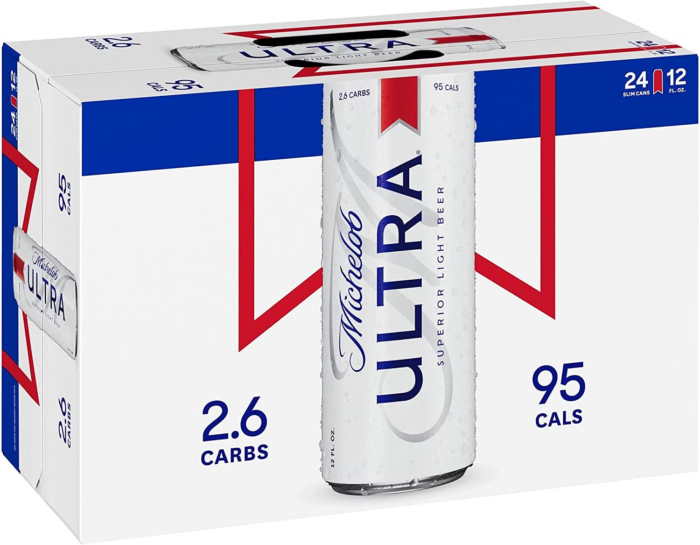 Michelob Ultra Light Lager Cans (12 oz x 24 ct)