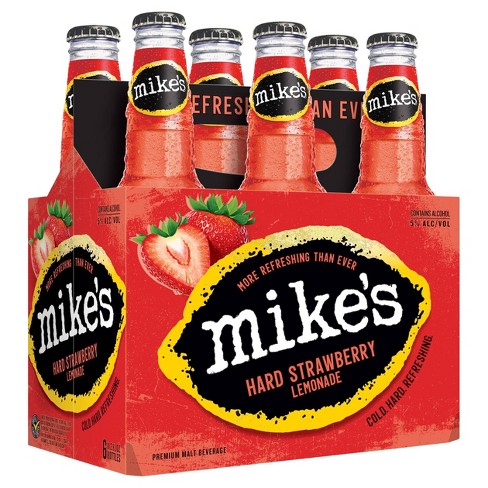 Mike's Hard Strawberry Lemonade Bottles (11.2 oz x 6