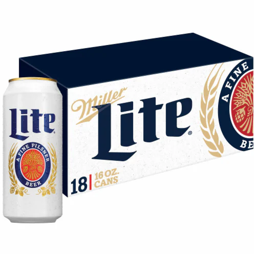 Miller Lite American Pilsner Cans (12 oz x 18 ct)
