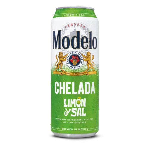 Modelo Chelada Limon y Sal Mexican Import Flavored Beer Can (24 oz)