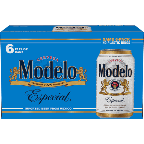 Modelo Especial Mexican Lager Beer Can (12 oz x 6 ct)