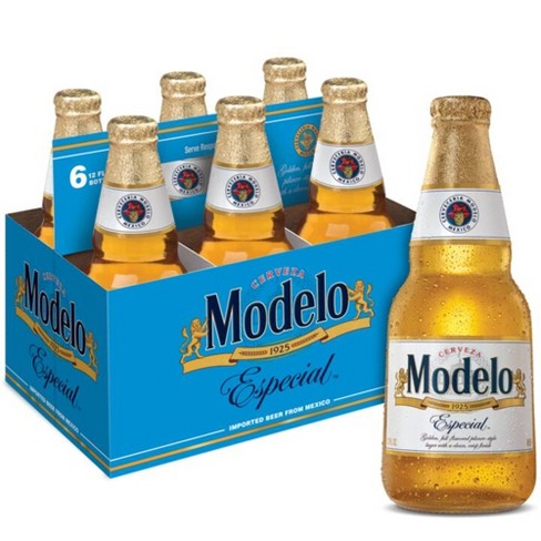 Modelo Especial Mexican Lager beer bottle (12oz x 12ct)