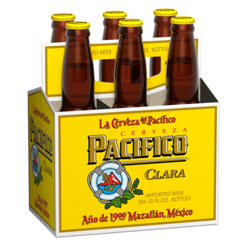 Pacifico Clara Mexican Lager Bottle (12 oz x 6 ct)
