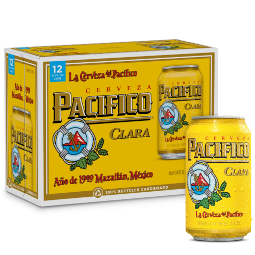 Pacifico Clara Mexican Lager Can (12 oz x 12 ct)