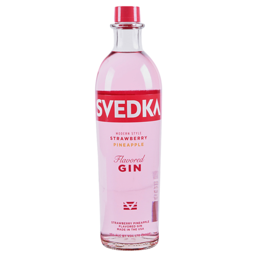 SVEDKA MODERN STYLE STRAWBERRY PINEAPPLE FLAVORED GIN