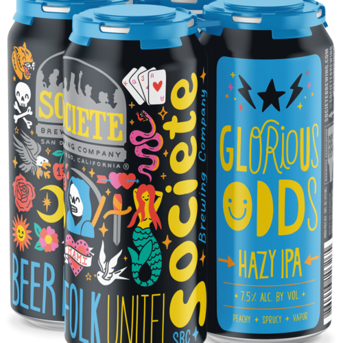 Societe Glorious Hazy IPA Odds Can (12 oz x 4 ct)