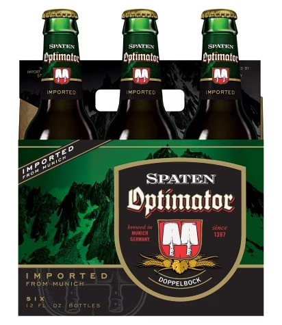 Spaten Optimator Doppelbock Bottles (12 oz x 6 ct)