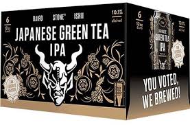 Stone Brewing IPA Japanese Green Tea Can (12 oz x 6 ct)