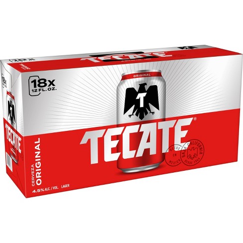 Tecate Mexican Lager Original Can (12 oz x 18 ct)