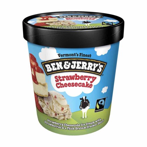 Ben & Jerry Strawberry Cheesecake