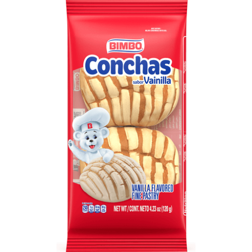 Bimbo Vanilla Conchas