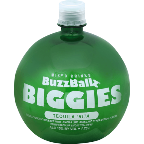 BuzzBallz Biggies Cocktail Drink Tequila 'Rita (1.75 L)