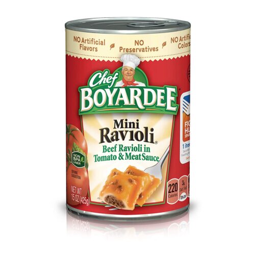 Chef Boyadee Mini Beef Ravioli