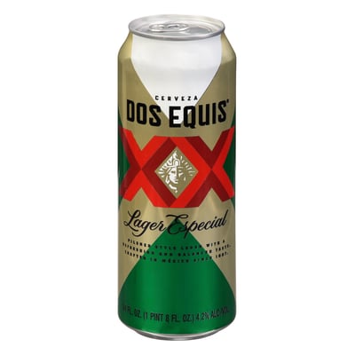 Dos Equis Lager Can (24 oz)