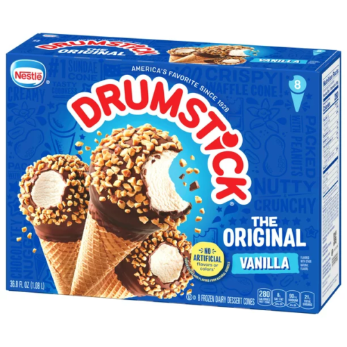 Drumstick Original Vanilla Sundae Cone
