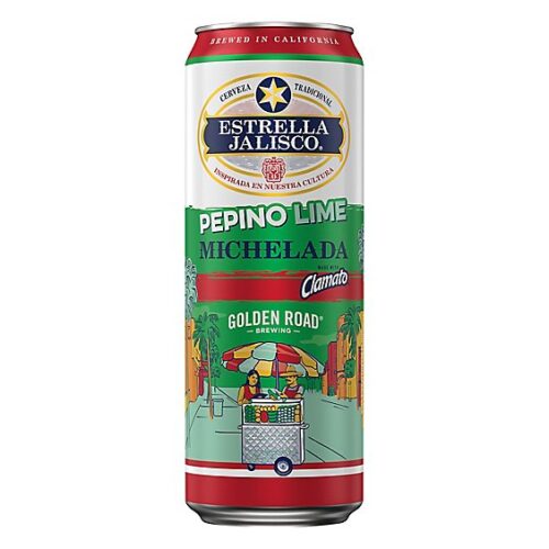 Estrella Jalisco Pepino Lime Michelada Lager Can (25