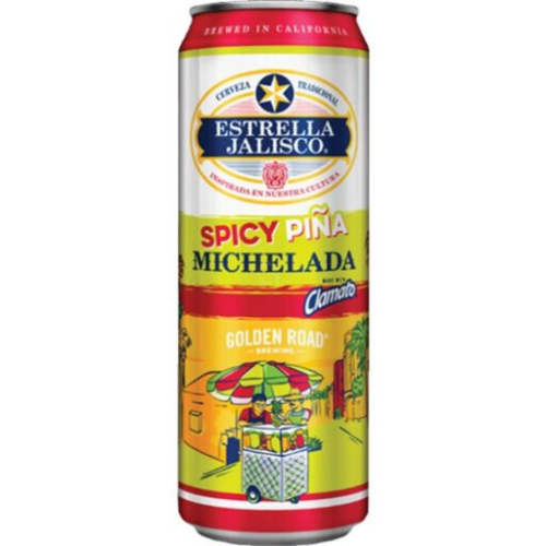 Estrella Jalisco Spicy Pina Michelada Lager Can (9 oz)