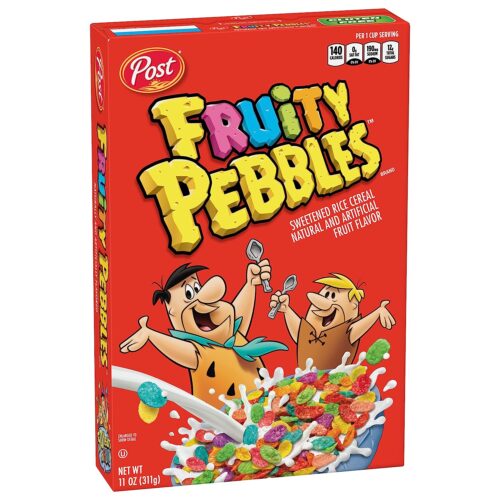 Fruity Pebbles Breakfast Cereal