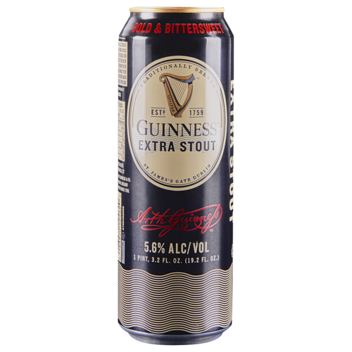 Guinness Extra Stout Can (19 oz)