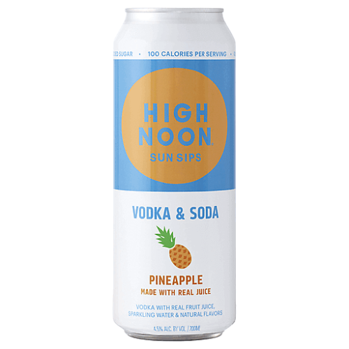 High Noon Pineapple Vodka Hard Seltzer Can (700 ml)