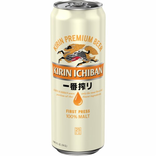 Kirin Ichiban Premium Japanese Lager Can (25 oz)