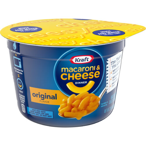 Kraft Macaroni & Cheese Original Microwavable Cup