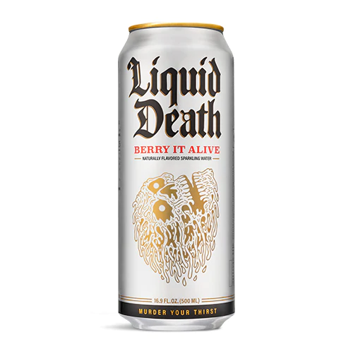 Liquid Death Sparkling Mountain Water (16.9 oz)