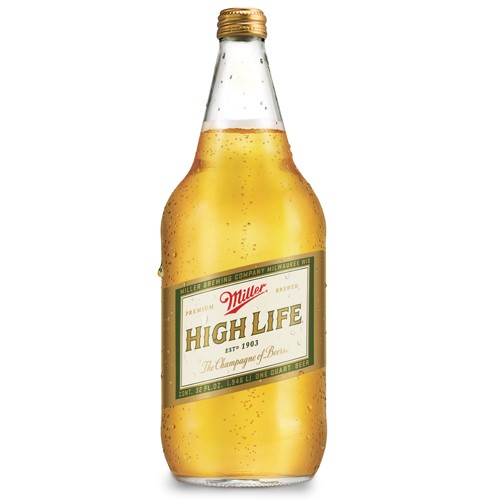 Miller High Life Lager American Bottle (40 oz)