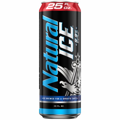 Natural Ice Lager Can (25 oz)