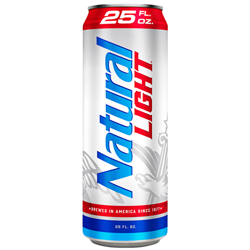 Natural Light Lager Can (25 oz)