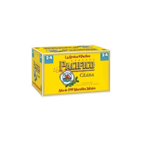 Pacifico Clara Mexican Lager Bottle (12 oz x 24 ct)