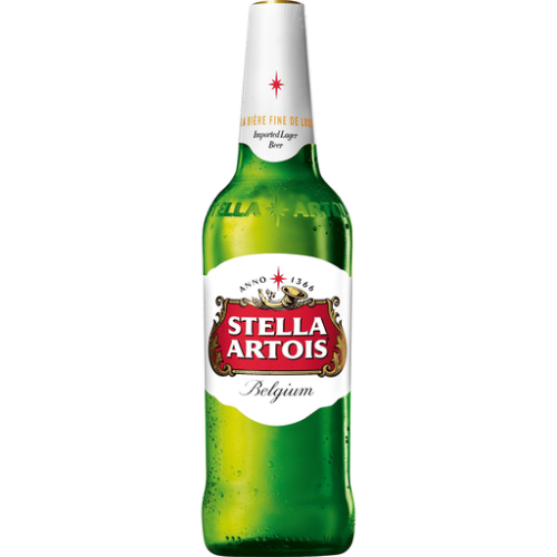 Stella Artois Belgian Ale Beer Bottle (22.4 oz)