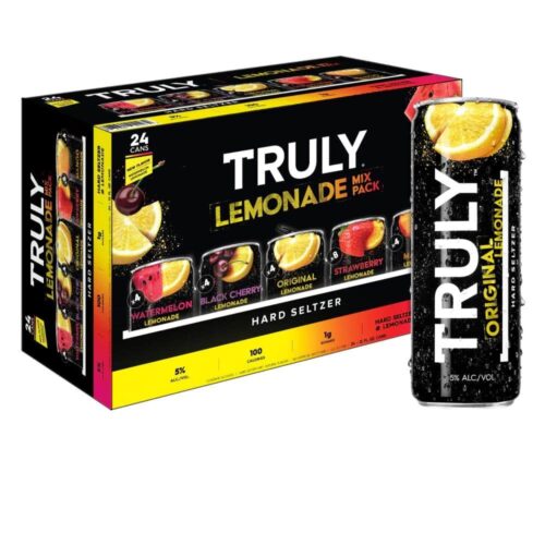 Truly Hard Seltzer Lemonade Variety Pack Cans (12 oz x 12 ct)